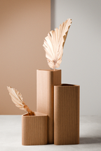 Triangle Vase from Modernized Pottery