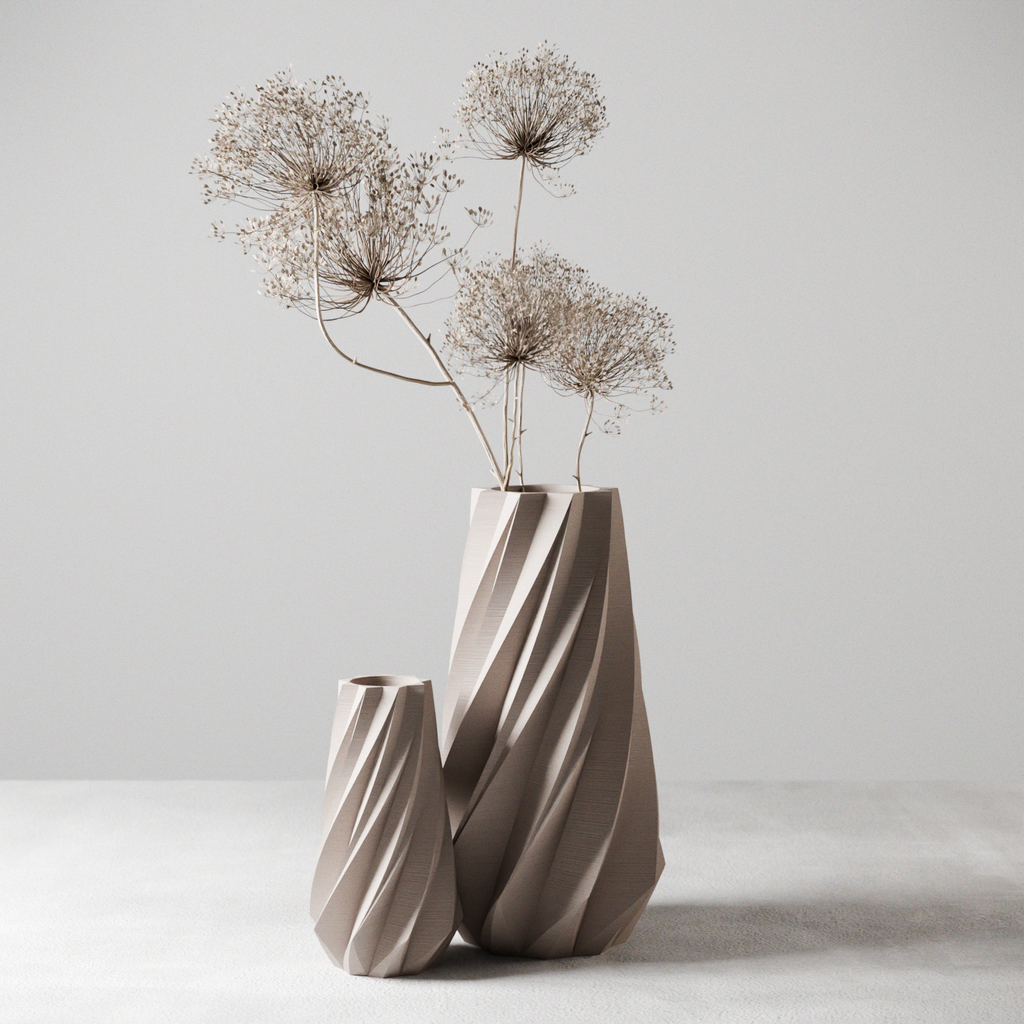 Timber Vase from Modernized Pottery