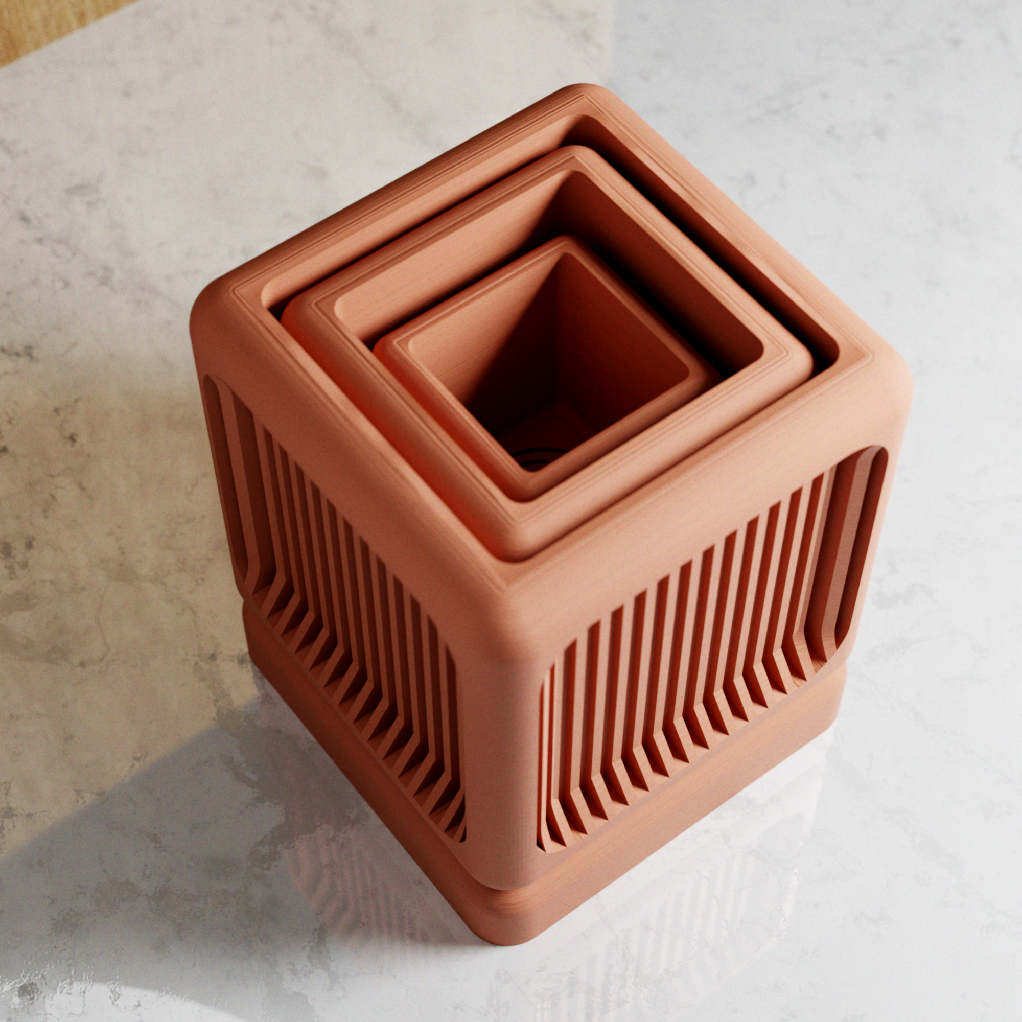 The Box Planter from Modernized Pottery