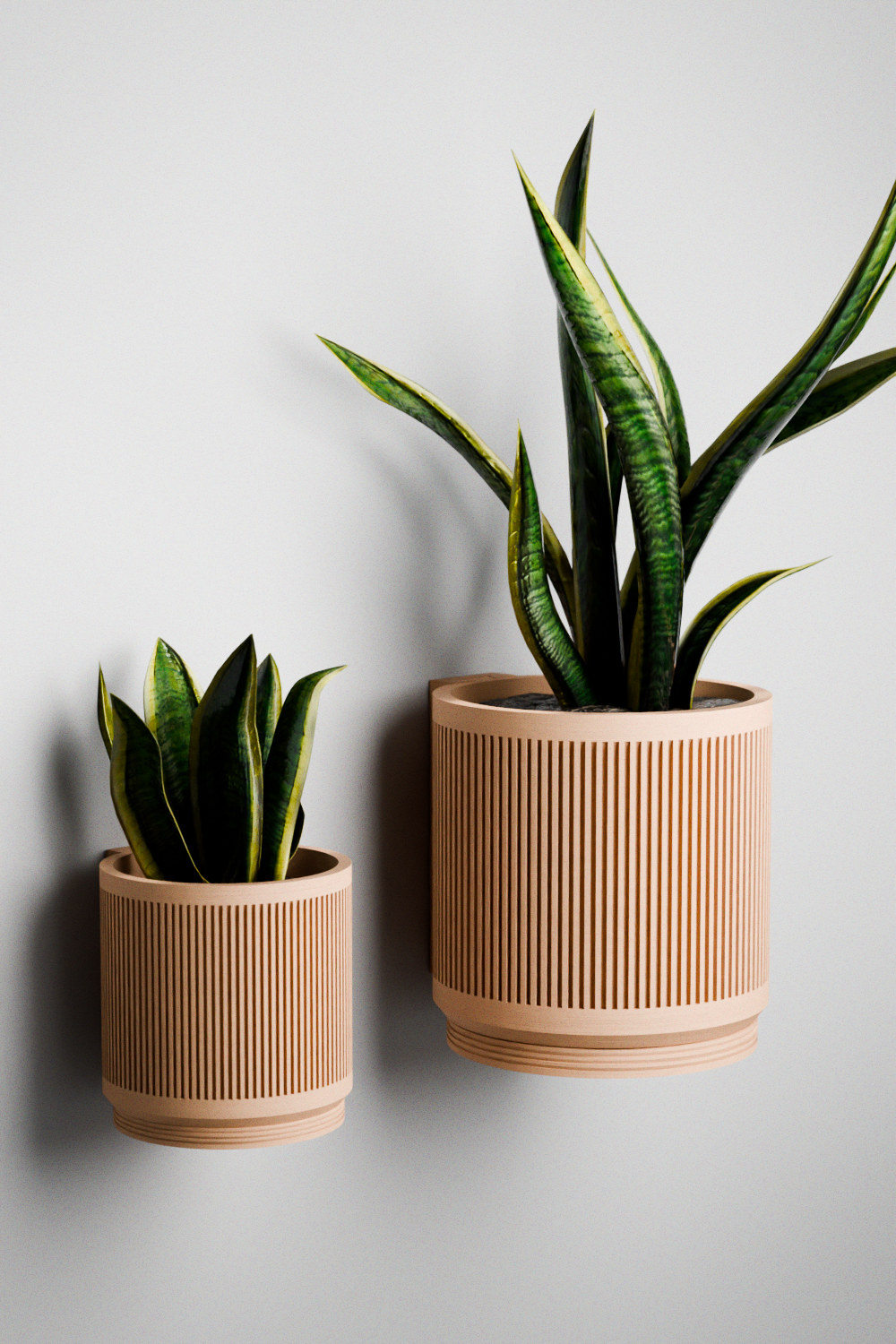 Hanging Stream Wall Planter from Modernized Pottery