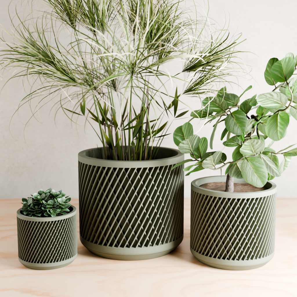 Weave Planter from Modernized Pottery