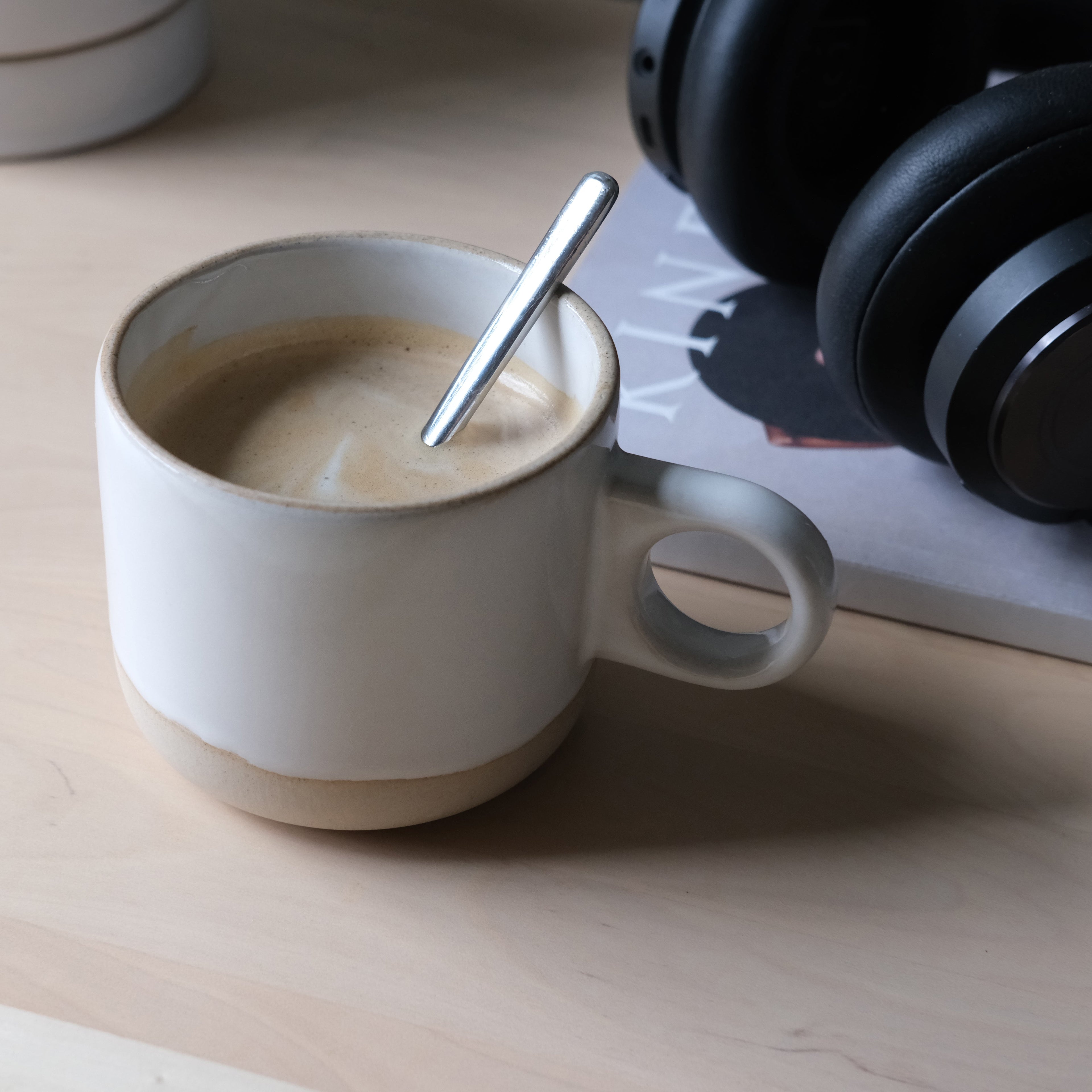 dipped stoneware mug by Misewell