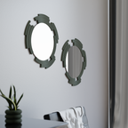 Sculpt Mirror from Modernized Pottery