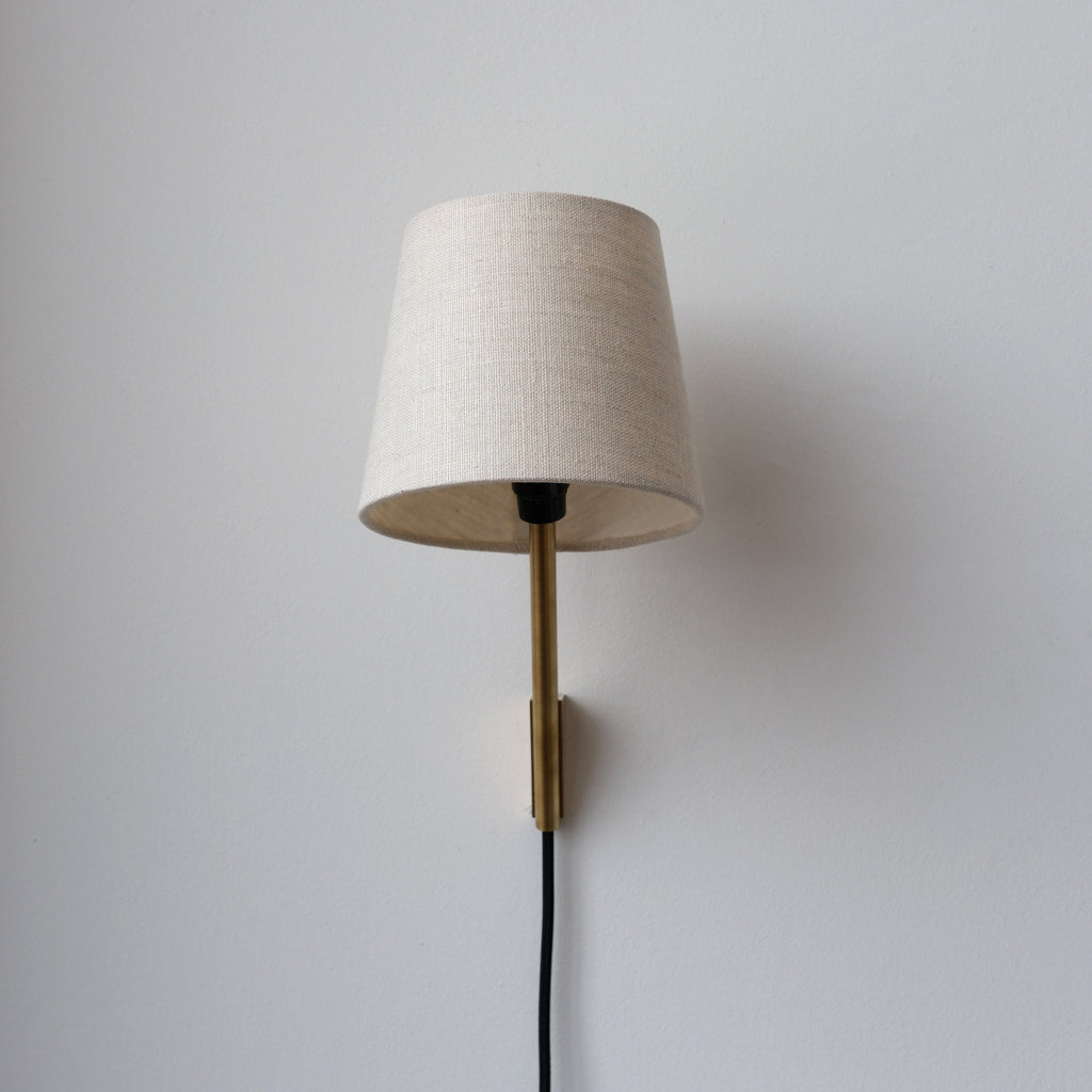 Tokyo Sconce in white finish wall-mounted