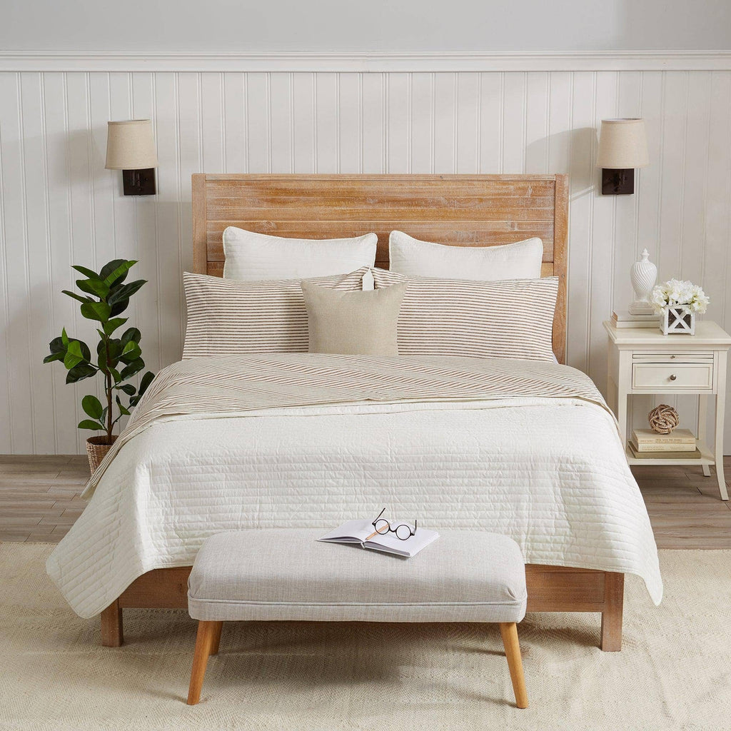 Striped Microfiber Sheet Set