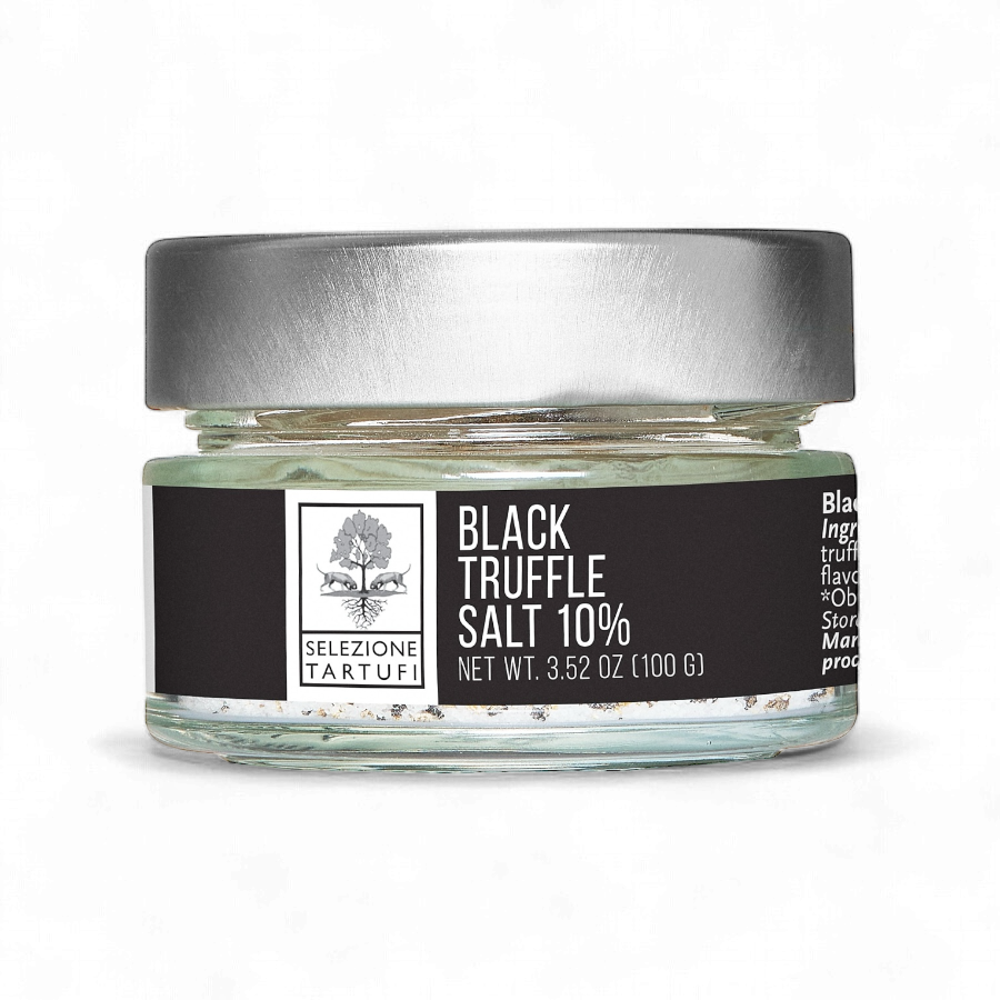 Black Truffle 10% Truffle Salt - 3.5OZ