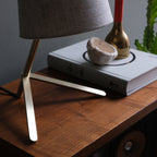 Tokyo I in white finish on a desk
