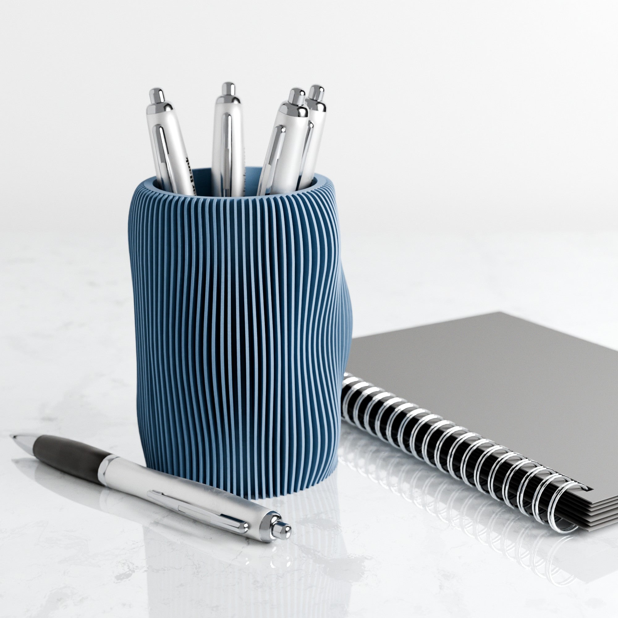 Bubbly Pencil Holder from Modernized Pottery