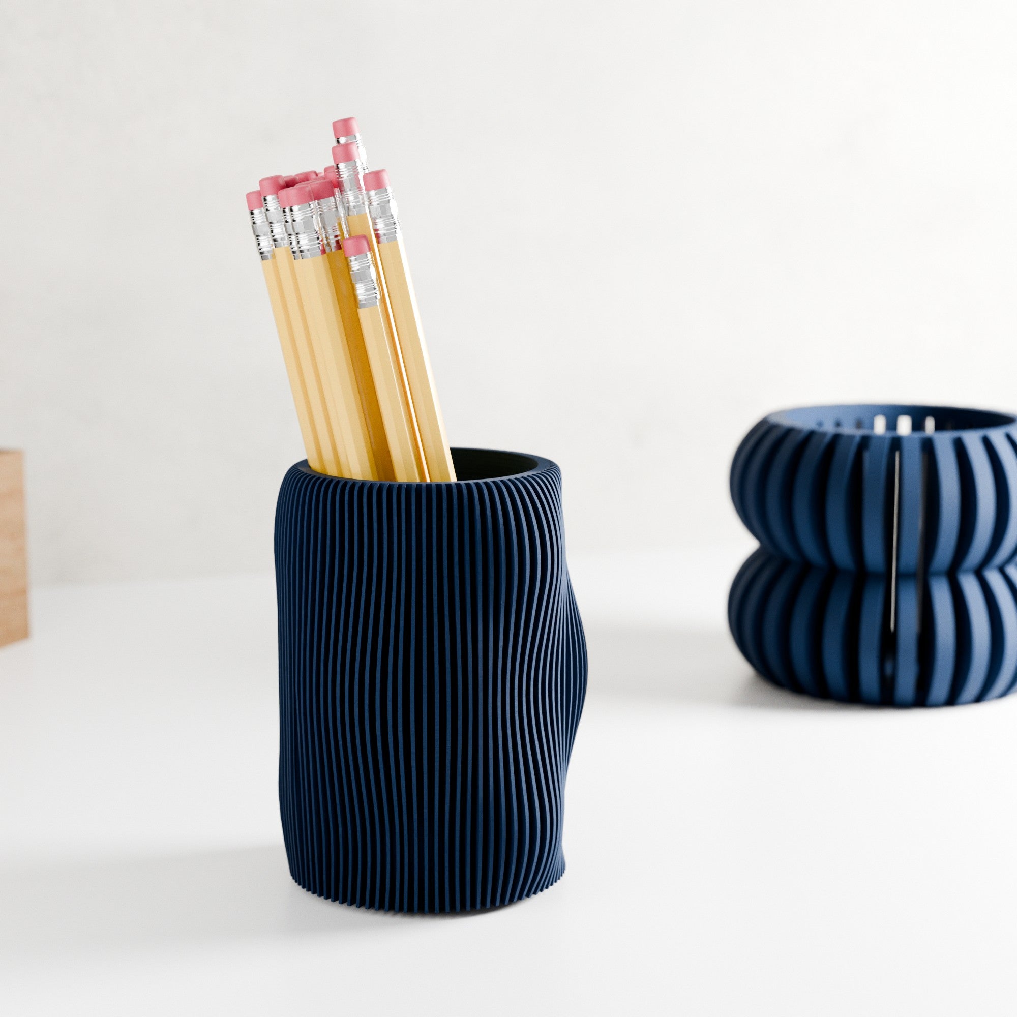 Bubbly Pencil Holder from Modernized Pottery