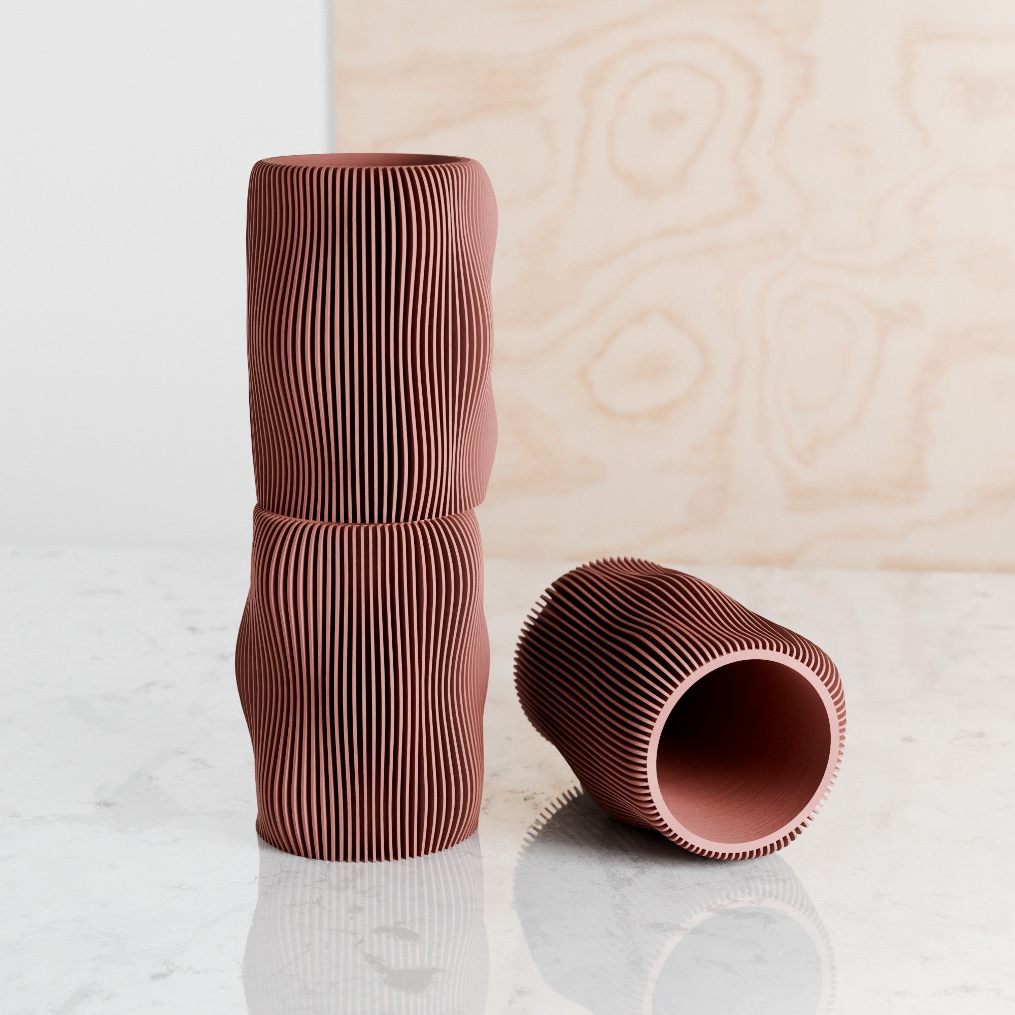 Bubbly Pencil Holder from Modernized Pottery