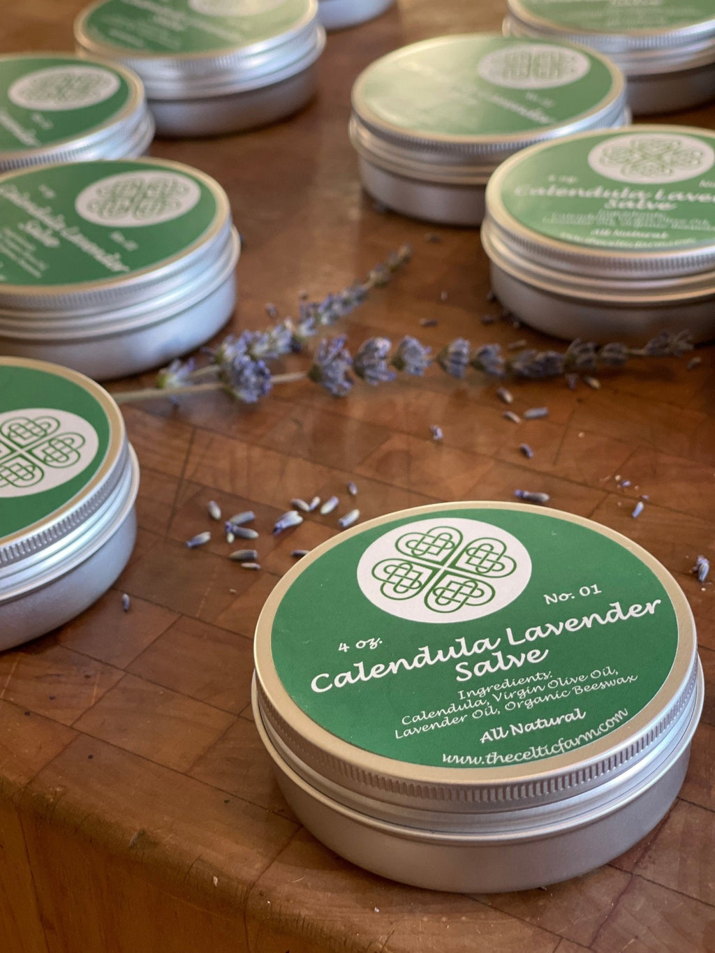 Calendula Lavender Salve - Soothing All Natural Skin