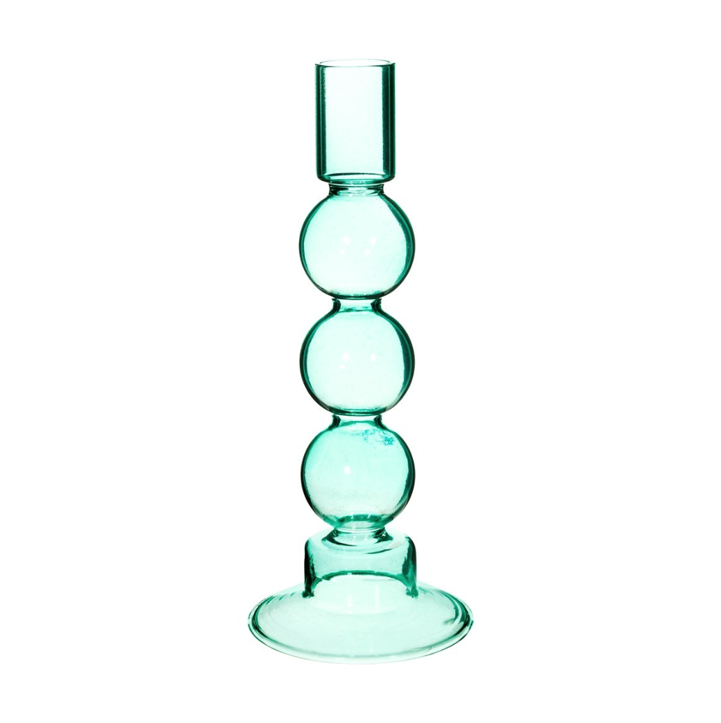 Exquisite glass candle holder