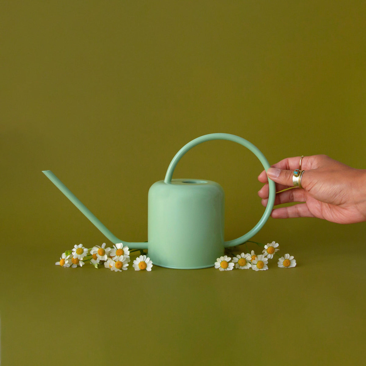 Cascade Metal Watering Can | Petite