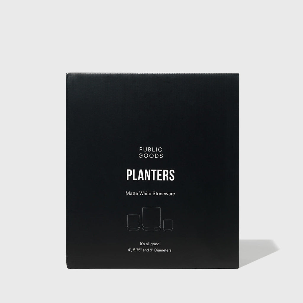 Assorted Stoneware Planters
