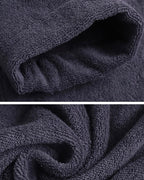 Classic Ultra-Soft Absorbent Cotton Bathrobe / Dark Gray