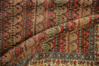 Antique Bijar Carpet 5.5x9, hand-knotted one of a kind piece