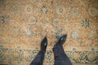 Full overhead view of Gold Wash Khoy carpet 7x11