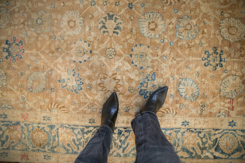 Full overhead view of Gold Wash Khoy carpet 7x11