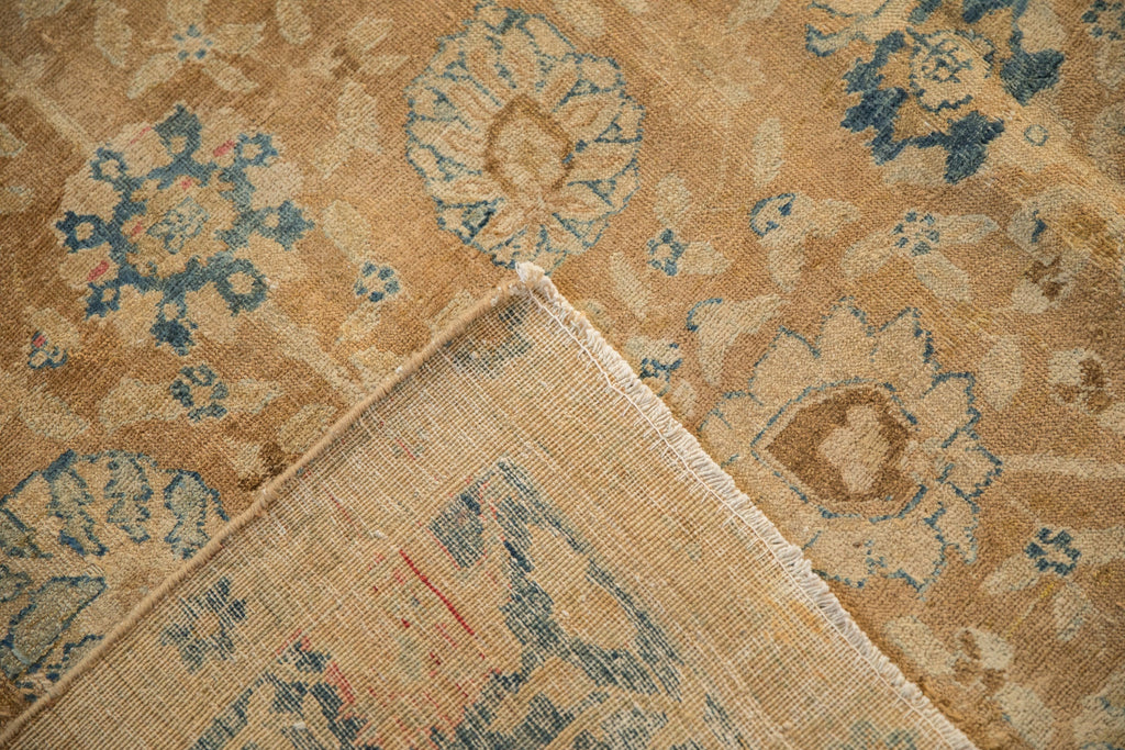 Full overhead view of Gold Wash Khoy carpet 7x11