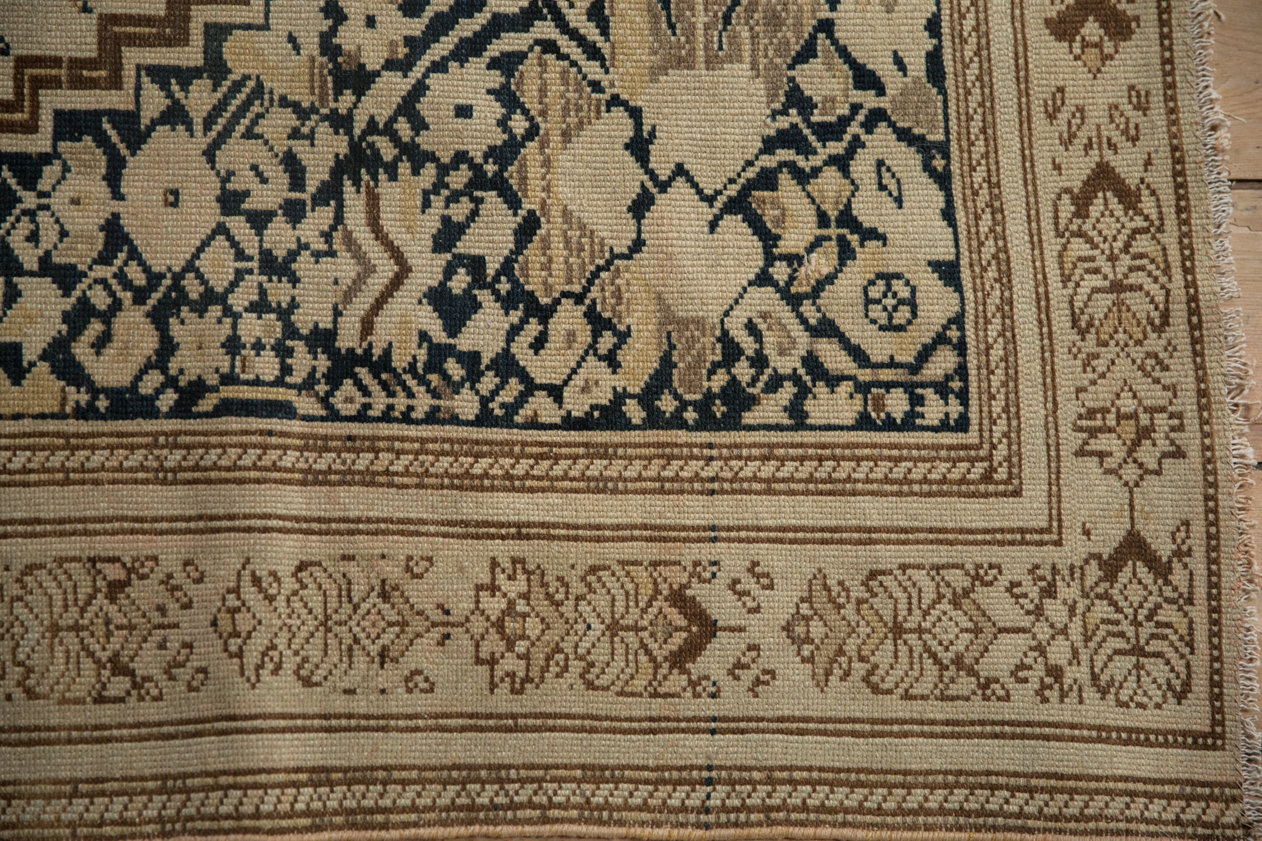 Close-up detail of pattern and pile