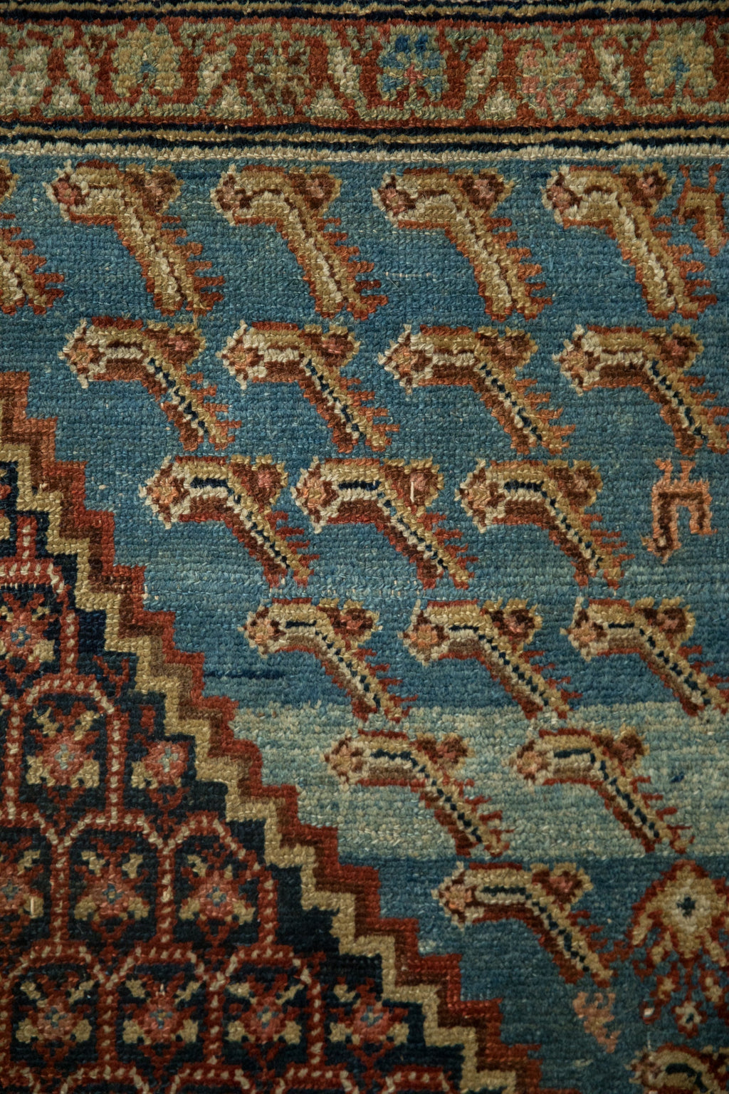Close-up detail of pattern and pile