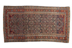 Antique Malayer Carpet 5x9.5, hand-knotted one of a kind piece