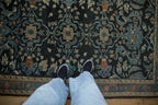 Full overhead view of Lilihan rug 4x7