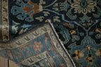 Vintage Distressed Lilihan Rug 4x7, hand-knotted one of a kind piece