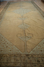 Back of the hand-knotted rug showing construction