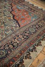 Antique Halvaie Bijar Carpet 9.5x15, hand-knotted one of a kind piece