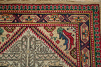 Close-up detail of pattern and pile