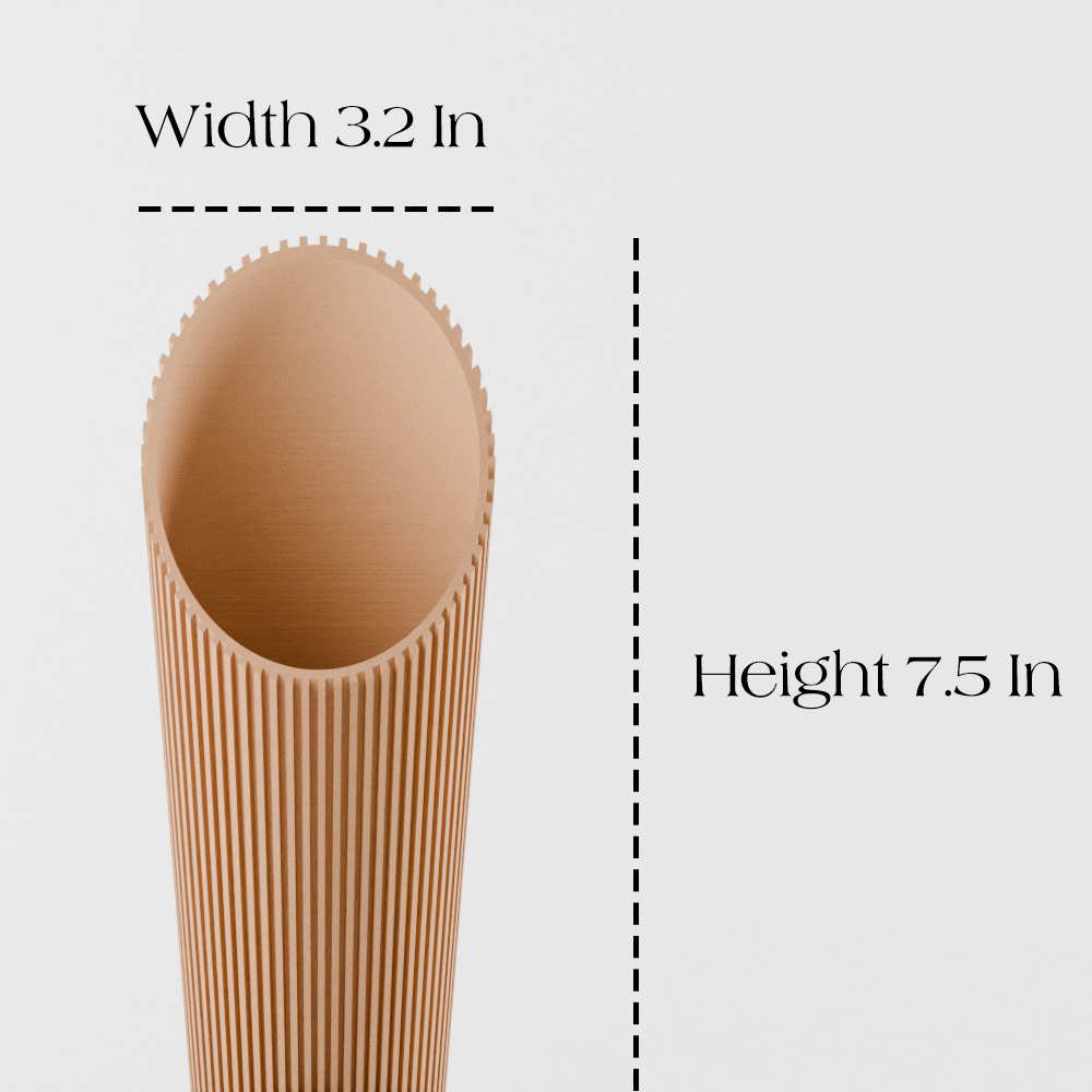 Cylindrical Soil Scoop from Modernized Pottery