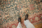 Full overhead view of Tabriz carpet 8x11.5