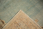 Vintage Distressed Tabriz Carpet 8.5x12.5, hand-knotted one of a kind piece