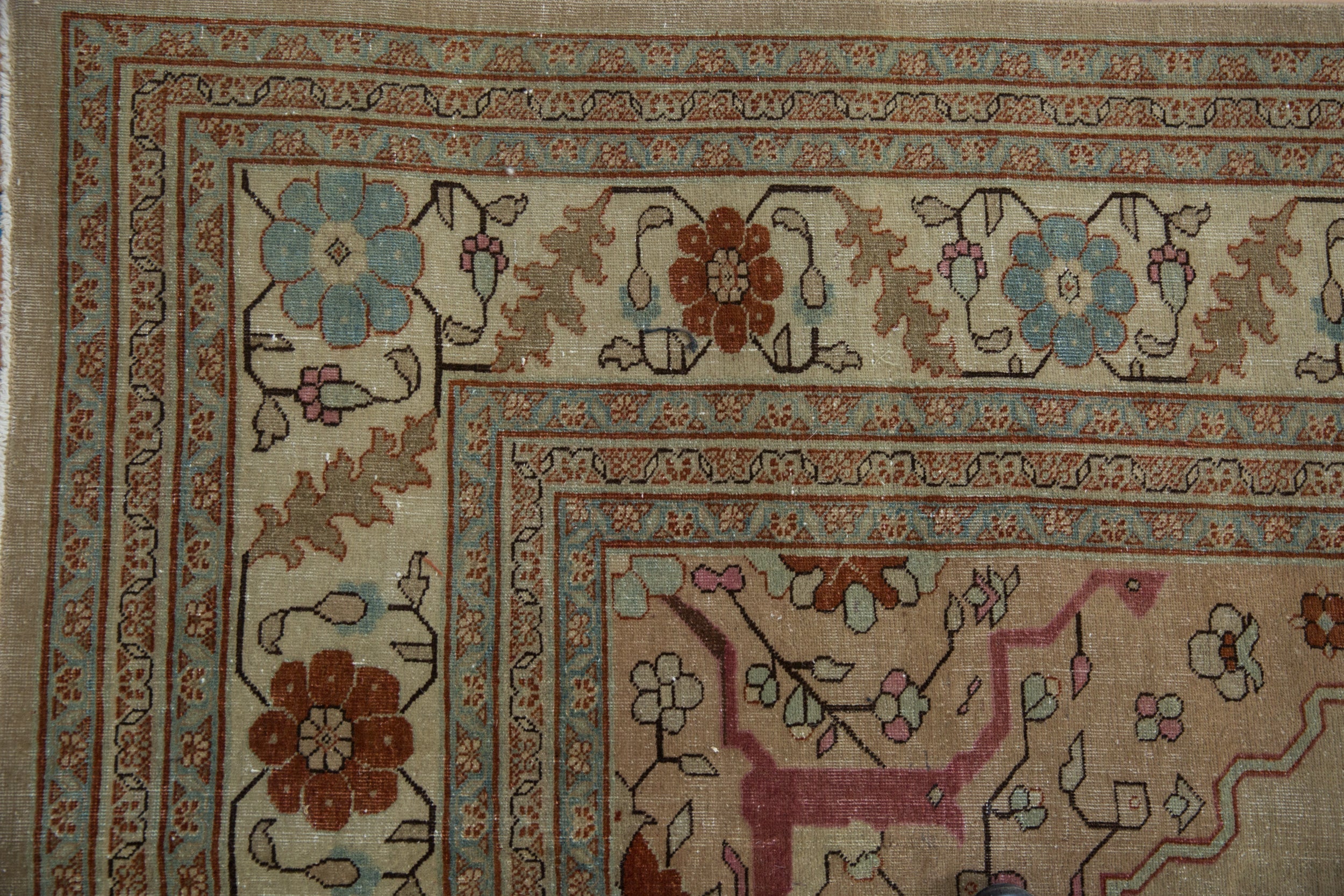 Close-up detail of pattern and pile