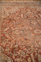 Back of the hand-knotted rug showing construction