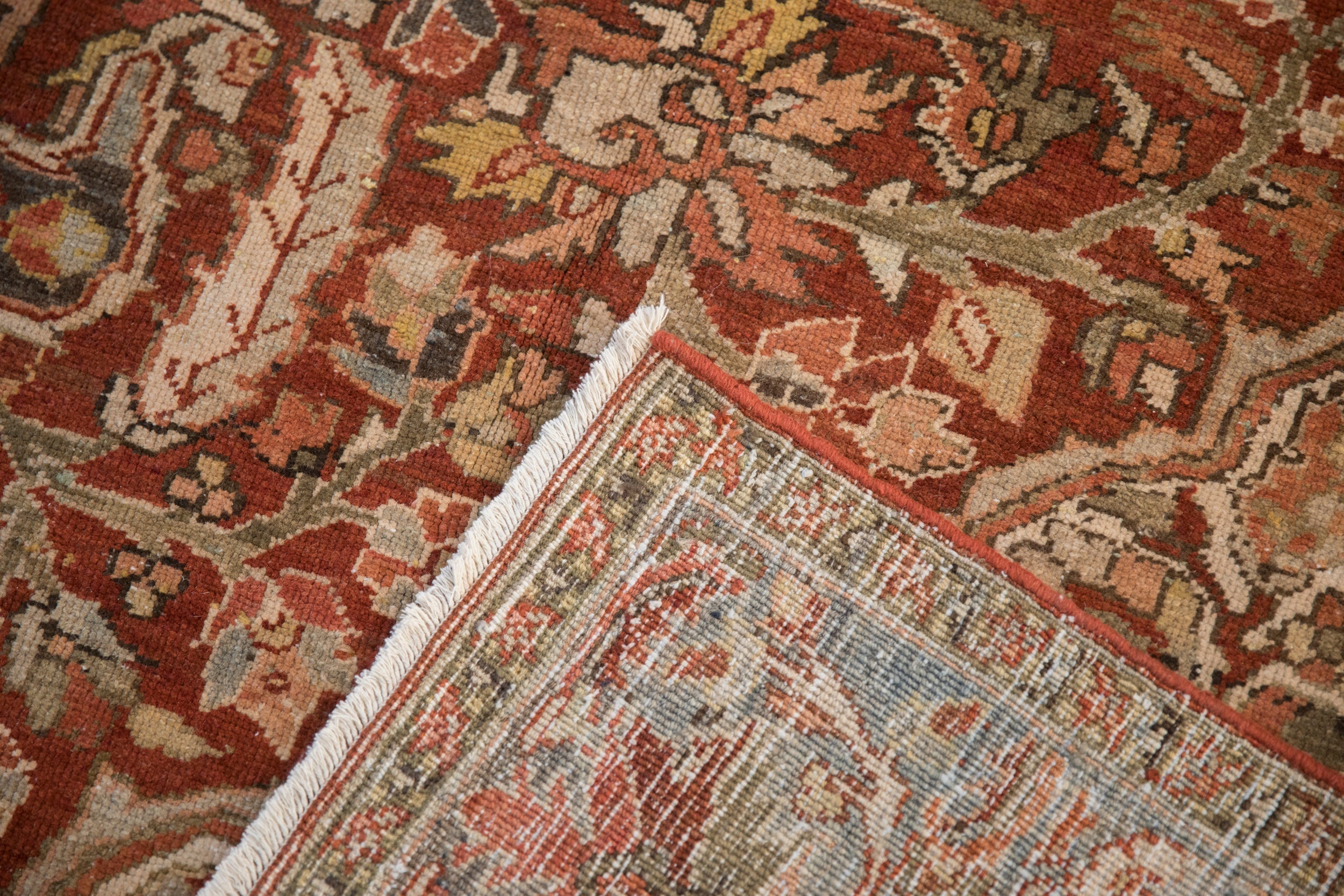 Close-up detail of pattern and pile