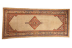 Antique Serab Runner 4.5x10, hand-knotted one of a kind piece