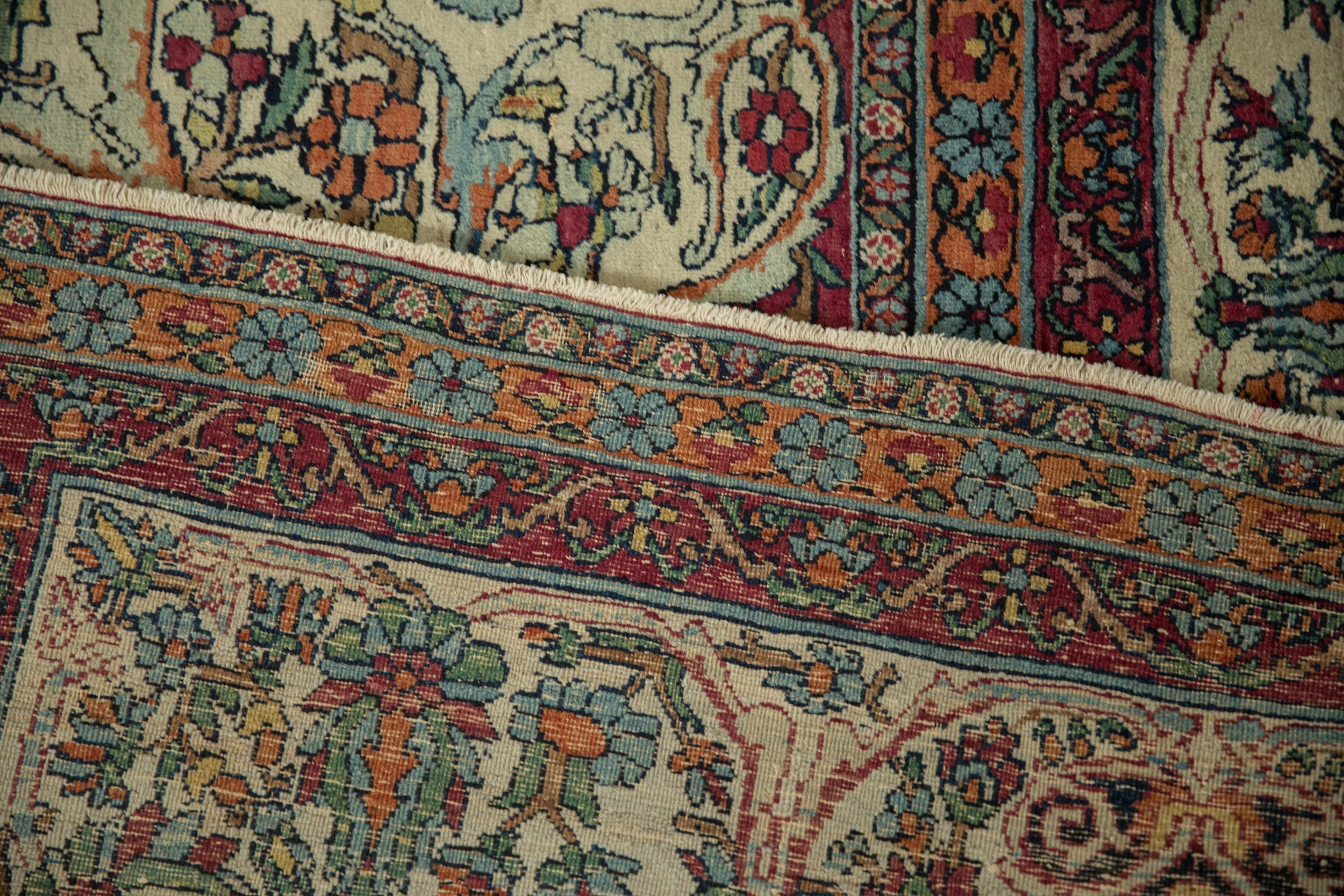 Close-up detail of pattern and pile