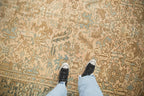 Full overhead view of Mehrivan carpet 7x9