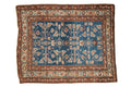 Vintage Northwest Persian Rug 4x5, hand-knotted one of a kind piece