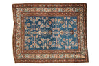 Vintage Northwest Persian Rug 4x5, hand-knotted one of a kind piece