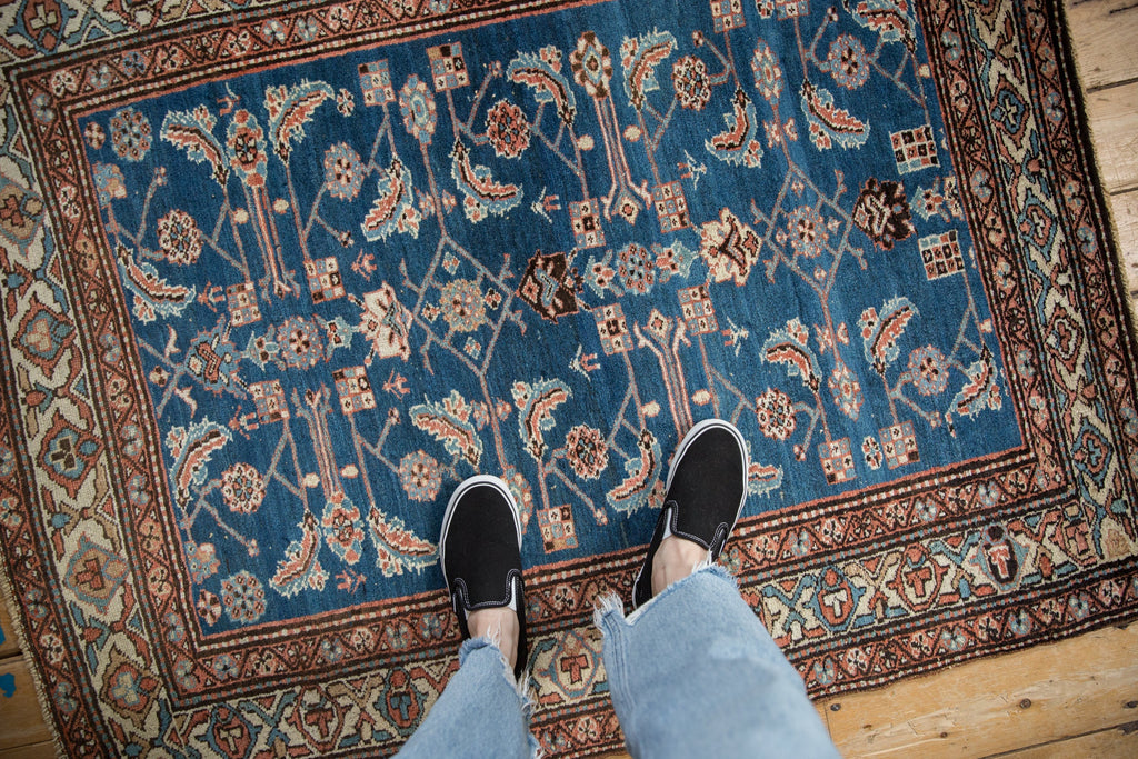 Full overhead view of Northwest Persian rug 4x5