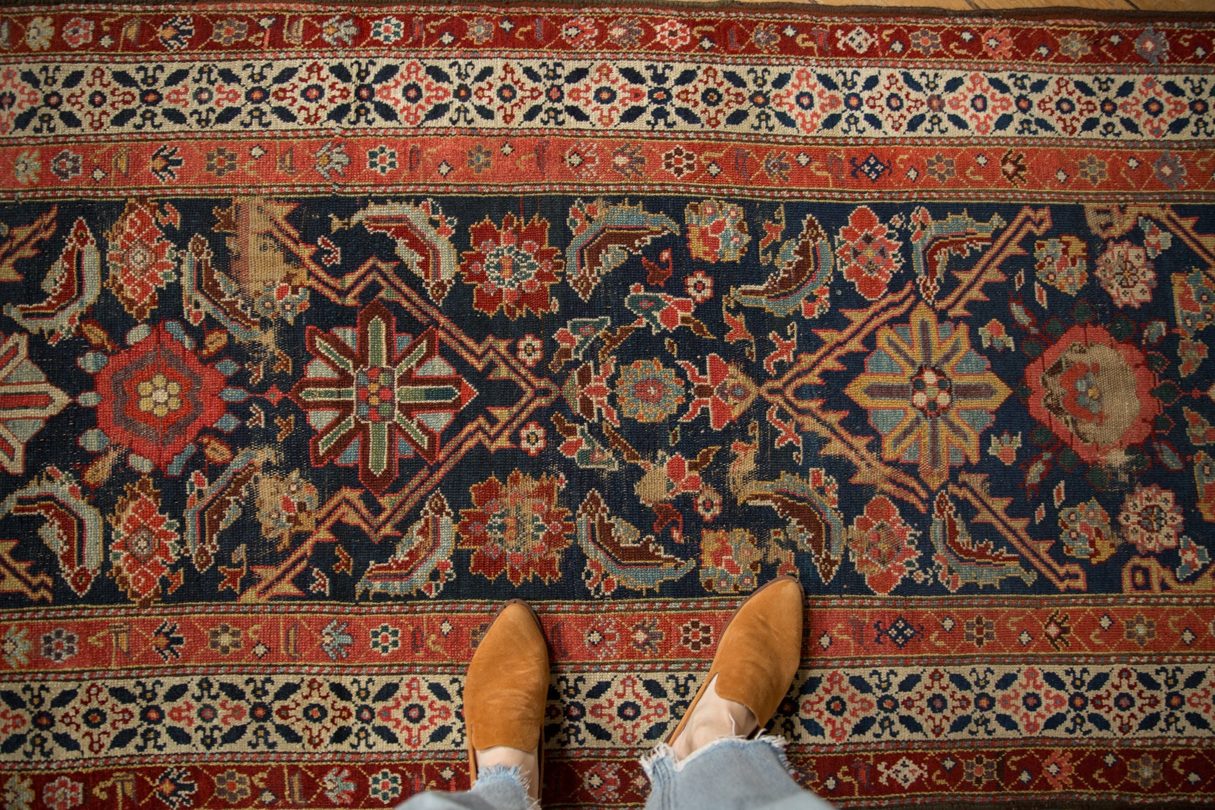 Full overhead view of Malayer runner 3.5x15.5