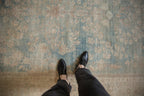 Full overhead view of Tabriz carpet 7x10