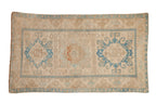 Vintage Distressed Malayer Rug 3.5x6, hand-knotted one of a kind piece