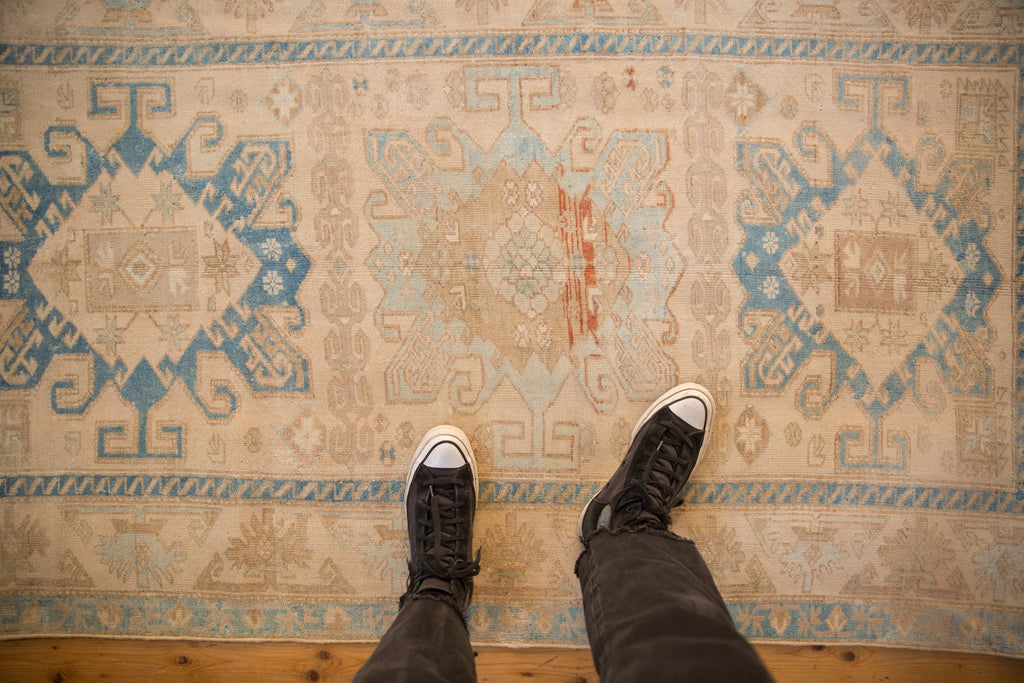 Full overhead view of Malayer rug 3.5x6