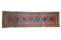 Antique Northwest Persian Runner 3.5x11.5, hand-knotted one of a kind piece