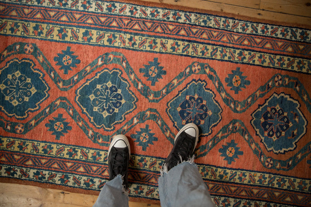 Full overhead view of Northwest Persian runner 3.5x11.5