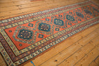 Back of the hand-knotted rug showing construction